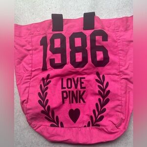 PINK tote bag